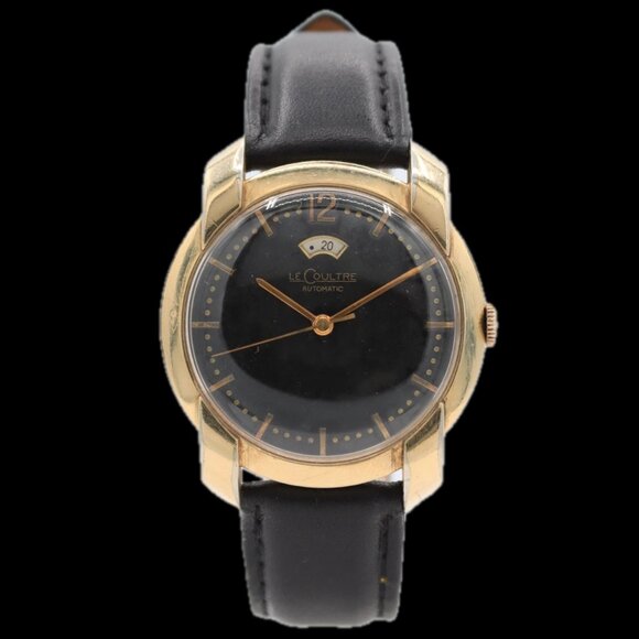 Vintage 34.5mm LeCoultre Power Reserve Men's Automatic Wristwatch - Picture 1 of 8